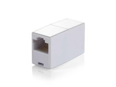 UTP toldó; cat5e; RJ45-RJ45; aranyozott; fehér