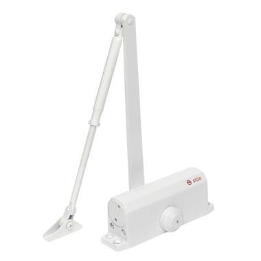 Karos ajtóbehúzó 40-65 kg ajtóra; termostabil olajjal; fehér
