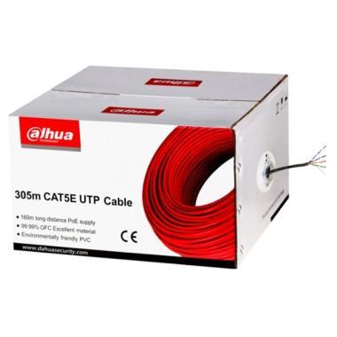 Dahua PFM920I-5EUN, réz, PVC, árnyékolatlan, 4x2xAWG24 Cat.5E (U/UTP) fali kábel, fm