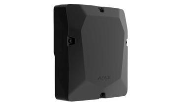 Case D kötődoboz; max. 8 db Ajax Fibra eszközhöz és max. 2 db 18 Ah akk.-hoz; 430x400x133 mm; fekete