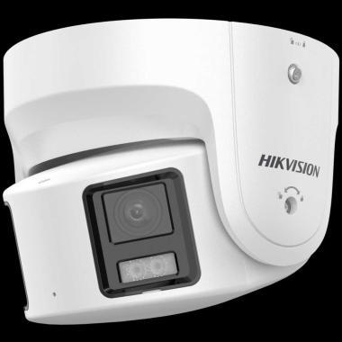 8 MP fix ColorVu AcuSense IP panoráma turret kamera; láthatófény; fény- és hangriasztás