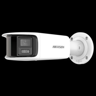 8 MP fix ColorVu AcuSense IP panoráma csőkamera; láthatófény; fény- és hangriasztás