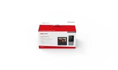 Egylakásos IP video-kaputelefon szett; DS-KV6113-PE1(C)+DS-KH6110-WE1+DS-KABV6113-RS+2 db tápegység