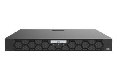 16 csatornás, 2 HDD-s, IP Rögzítő, 1U  kialakítás, Riasztási ki/bemenettel,