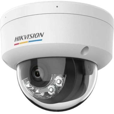 4 MP WDR fix ColorVu IP dómkamera; IR/láthatófény; beépített mikrofon