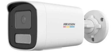 2 MP fix ColorVu IP csőkamera; IR/láthatófény; beépített mikrofon