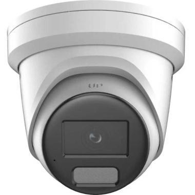 8 MP WDR fix ColorVu IP turret kamera; IR/láthatófény; beépített mikrofon