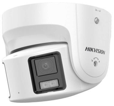 8 MP fix ColorVu AcuSense IP panoráma turret kamera; láthatófény; fény- és hangriasztás