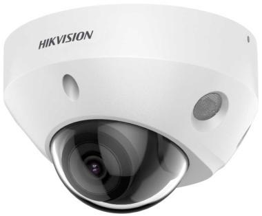 8 MP WDR fix EXIR IP mini dómkamera; mikrofon; hang I/O; riasztás I/O