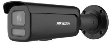 4 MP ColorVu WDR motoros IP csőkamera; IR/láthatófény; hang I/O; riasztás I/O; fekete