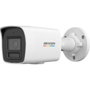 2 MP WDR fix ColorVu IP csőkamera; IR/láthatófény; beépített mikrofon