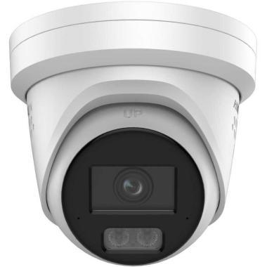 16 MP WDR fix AcuSense IP turret kamera; fény- és hangriasztás; hang I/O; riasztás I/O; NEMA 4X
