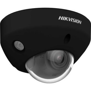 4 MP WDR kétállású varifokális EXIR IP mini dómkamera; beépített mikrofon; NEMA 4X; fekete