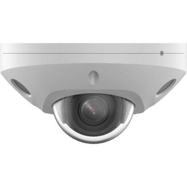 6 MP AcuSense WDR fix IP mini dómkamera; IR/láthatófény; hang I/O; riasztás I/O; mikrofon