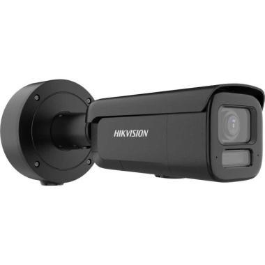 16 MP AcuSense WDR motoros EXIR IP csőkamera; beépített mikrofon;fény-és hangriasztás;NEMA 4X;fekete