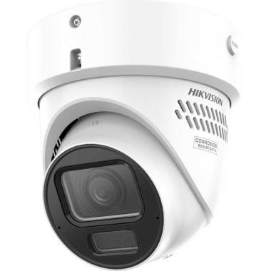 8 MP WDR motoros EXIR IP turret kamera; beépített mikrofon; fény- és hangriasztás; NEMA 4X