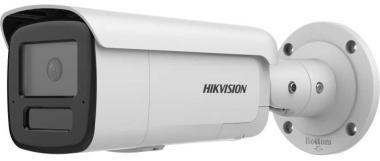 8 MP AcuSense WDR fix EXIR IP csőkamera; mikrofon; fény-/hangriasztás; riasztás I/O; hang I/O