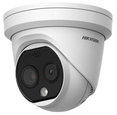 HeatPro IP hő- (160x120) 25°x19° és láthatófény (4 MP) kamera;-20°C-150°C; villogófény-/hangriasztás