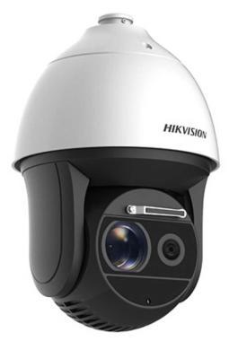 Bispektrális IP hő- (384x288) 37.9°x28.7° és PTZ (6 mm-240mm) (4MP) kamera; ±2°C; -20°C-550°C