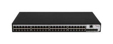 52 portos gigabit switch; 48 port / 4 SFP uplink port; menedzselhető