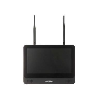 8 csatornás WiFi NVR; 60/60 Mbps be-/kimeneti sávszélesség; 11,6 LCD kijelző