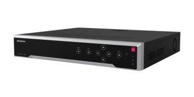 32 csatornás PoE NVR; 320/400 Mbps be-/kimeneti sávszélesség; riasztás I/O