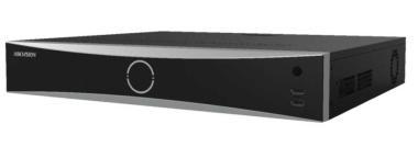 32 csatornás AcuSense PoE NVR; 256/160 Mbps be-/kimeneti sávszélesség; riasztás I/O