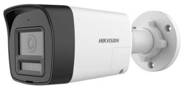 2 MP fix mini THD csőkamera; IR/láthatófény; kétirányú audio; hang- és fényriasztás