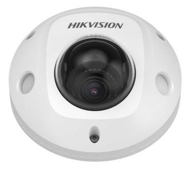 2 MP EXIR IP dómkamera mobil alkalmazásra; mikrofon; 9-36 VDC/PoE