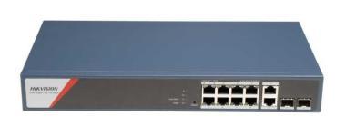 12 portos Gbit PoE switch (130 W);4 PoE+4 HiPoE+2 SFP uplink port+2 RJ45 Uplink port;menedzselhető