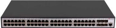 54 portos switch; L2; 48 1000M RJ45 + 6 10G SFP; menedzselhető