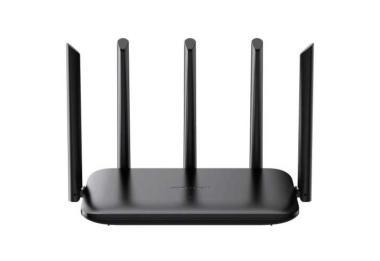 WIFI 6 router; 5 antenna; max 1201 Mb/s; 1 WAN és 3 Gigabit LAN input