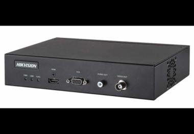 Dekóder szerver 1 HDMI 4K kimenettel; 2x12 MP, 4x8 MP, 6x5 MP, 10x3 MP vagy 16x1080p kép dekódolása