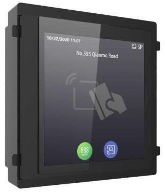 Társasházi IP video-kaputelefon kültéri érintőképernyő modulegység