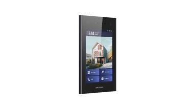 Társasházi IP video-kaputelefon kültéri egység; arcfelismerés/kártyaolvasó; IPS kijelzővel