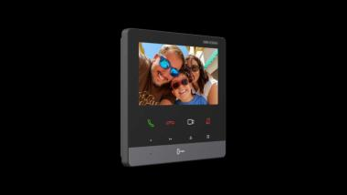 IP video-kaputelefon beltéri egység; 4.3 TFT kijelző; 480x272 felbontás