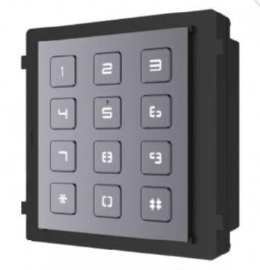 Társasházi IP video-kaputelefon kültéri billentyűzet/tasztatúra modulegység