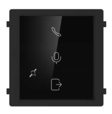 Társasházi IP video-kaputelefon kültéri visszajelző modulegység