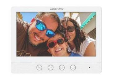 Analóg video-kaputelefon beltéri egység; négyvezetékes
