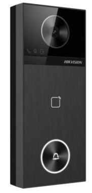 Egylakásos IP video-kaputelefon kültéri egység; kártyaolvasóval; IR-megvilágítás; PoE