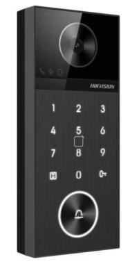Egylakásos IP video-kaputelefon kültéri egység; kártyaolvasóval; PIN; IR-megvilágítás; PoE