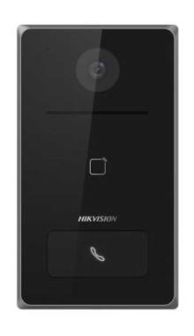 Egylakásos IP video-kaputelefon kültéri egység; kártyaolvasóval; IR-megvilágítás; WiFi;süllyeszthető