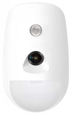 Beltéri PIR mozgásérzékelő AXPro központokhoz; beépített kamerával; konzol nélkül; 3x CR123A; 868MHz