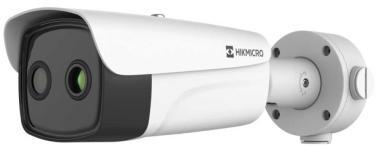 IP hő- (640x512) 17,4° × 13,9° és 4 MP kamera; ±8°C; -20°C-150°C; NEMA 4X