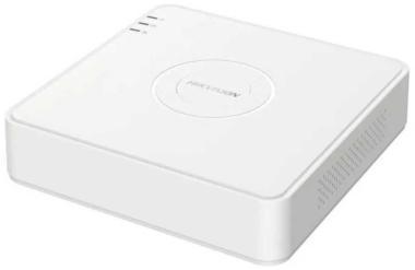 4 csatornás AcuSense THD DVR; 5MP lite@12fps, 1080p@15fps, 1080p lite@25fps; + 1x6 MP IP; koax audio