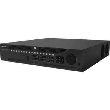 32 csatornás THD DVR; 8MP@8fps; 5MP@12fps, 4MP@15fps; 1080p@25fps;max. 64 IP csatorna;riasztás I/O