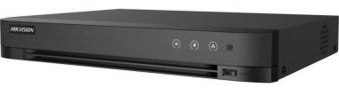8 csatornás AcuSense THD DVR; 5MP lite@12fps, 1080p@15fps, 720p@20fps; +4× 6MP IP; koax audio