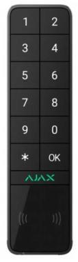 Keypad Outdoor kültéri kezelő kártyaolvasóval; fekete