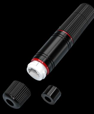 UTP RJ45 toldó; Cat6; IP67 kültéri