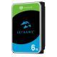 SkyHawk; 6 TB biztonságtechnikai merevlemez; 256 MB cache; 24/7 alkalmazásra